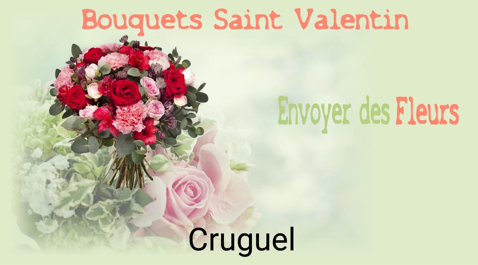 Roses de Saint-Valentin livrées à Cruguel